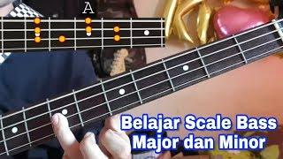 Belajar Bass Scale Major dan Minor (Doremi) pemula