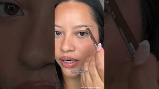 #NYXCosmeticsPartner eyebrow tutorial using the NEW @nyxcosmetics  Powder Louder Brow Pencil 