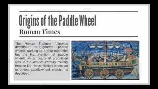 King Propulsion Propeller History  - Paddlewheel Vessels