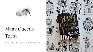 The Many Queens Tarot by Lettie Jane Rennekamp - Deck Exploration