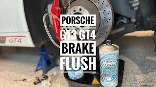 How To Bleed Your Porsche Brakes With High Temperature Track Fluid - Brake Bleeder Kit