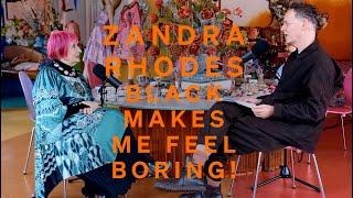 The most colourful home in the world: fashion legend Dame Zandra Rhodes’s polychromatic penthouse