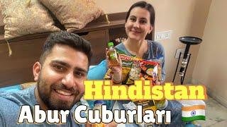 Hindistan Abur cuburları deniyorumTurkish girl trying indian junk food #1hint1turkVlogs #india