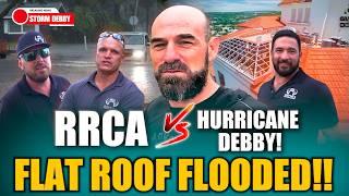 Commercial Roof FLOODED (RRCA Vs Hurricane)