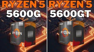 Ryzen 5 5600G vs Ryzen 5 5600GT - Teste Comparativo