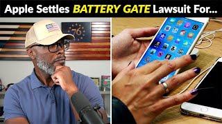 Apple Settles "BATTERY GATE" Lawsuit For Up To $500 Million!