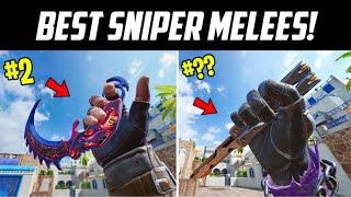 Top 5 BEST Melees for Snipers! - Fast Switching Melees 
