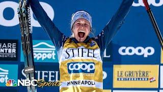 Jessie Diggins breaks down her dominant season, offseason plans, glittered skis | STIFEL SNOW SHOW