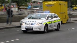 GARDA Dublin police cruiser (Toyota + many lights)