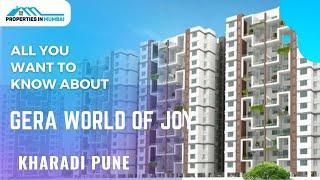 Gera World of Joy, Kharadi, Pune-Check Possession Date, Price ,Gallery,  Amenities @PropertiesinPune