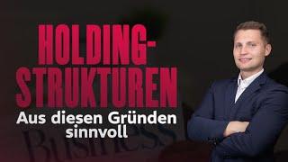 Holding-Struktur! Aus diesen Gründen sinnvoll.