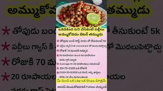 ₹30,000 Monthly Income Business Idea | Low Investment Snacks Business | Profitable Business  Telugu