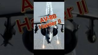 Harrier Fighter Jet #jetfighter #militaryaircraft #hawkerharrier #av8b