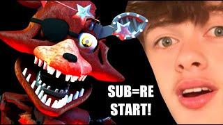 LIVE! FNAF BUT IF YOU SUB I RESTART!