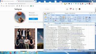 How To Scrape Instagram Emails From Google | Instagram email scraping ( 2020)