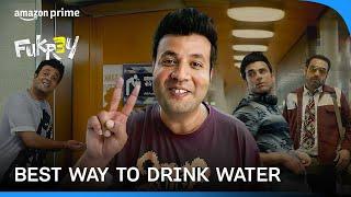 How to drink water ft. Chucha  | Fukrey 3 | Prime Video India