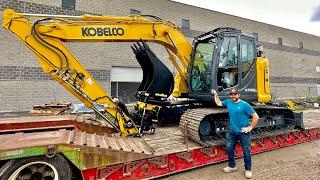 Our BRAND NEW Kobelco 140 SR Excavator