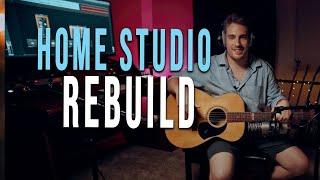 The best HOME STUDIO REBUILD using AURALEX pro panels!