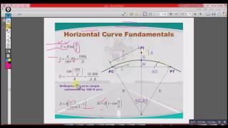 Highway Engineering  - Horizontal curve