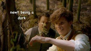 newt scamander being a dork for 3 minutes straight