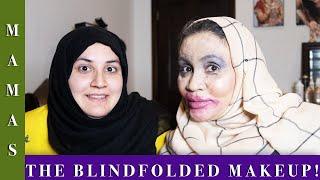 THE BLINDFOLDED MAKEUP CHALLENGE - MAMA KA MASALA!