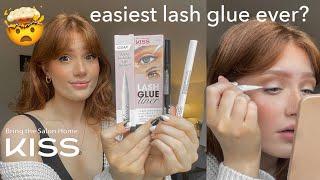 KISS FELT TIP GLUE LINER LASH ADHESIVE + Wear Test | Lydia Murphy