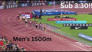 Ingebrigtsen dives at the Line!! - 1500m Oslo Diamond League 2024