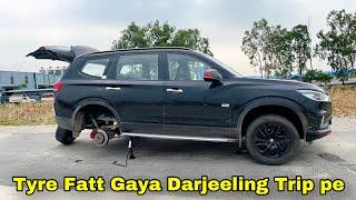 EP03 | Trip बर्बाद Gloster ka Tyre Fatt Gaya  Delhi to Darjeeling Solo Roadtrip |