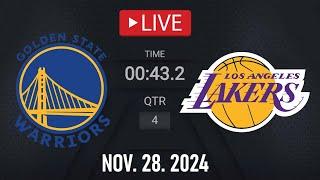 NBA LIVE! LA Lakers vs Golden State Warriors | November 28, 2024 | Warriors vs Lakers NBA LIVE 2K25