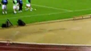 Armenian fans singing