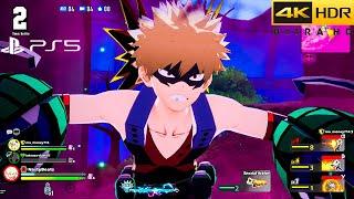 INTENSE Katsuki Bakugo Win Full Gameplay No Commentary | MY HERO ULTRA RUMBLE (PS5 4K)