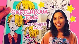 Sketchbook Tour!  September 2022