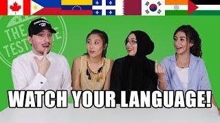 Speaking different languages - Arabic, Korean, Hindi, Pinoy, and more!