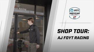 Inside AJ Foyt Racing headquarters with Sting Ray Robb | INDYCAR