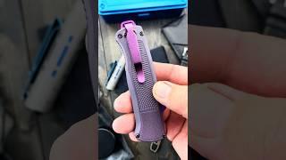 Benchmade Shootout - Dark Purple OTF Available at GPKNIVES.com! #OTF