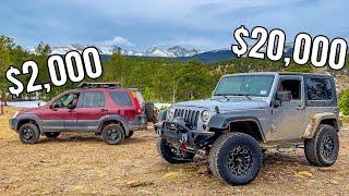 Cheap Vs Expensive Overlanding Rig Miles Into Backcountry!