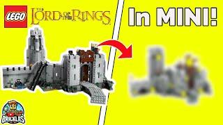 I built LEGO Lotr Sets in MINI! Part 1 Helms Deep