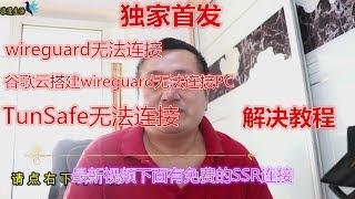 wireguard无法连接上网,TunSafe无法连接上网，解决教程（第一种方法）