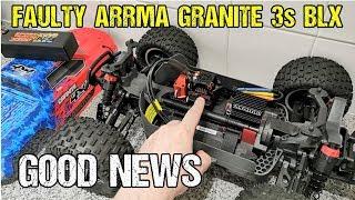 Faulty Arrma Granite 4x4 3s BLX