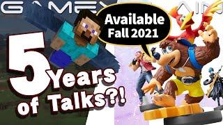 New Smash Bros. amiibo Aren't Due For a Year?! + Minecraft Steve Talks Began 5 Years Ago