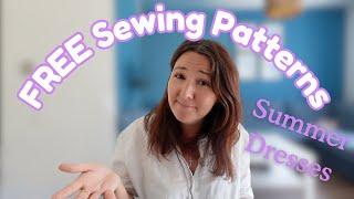 FREE SEWING PATTERNS // SUMMER DRESSES