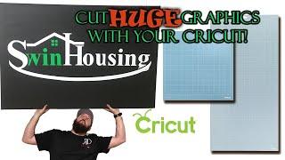 Cricut Cutting Larger Than Mat! (Large Design)