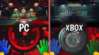 Poppy Playtime Chapter 2 Old Trailer Vs New Trailer - PC Vs Xbox