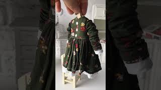 Green dress flowers for Blythe doll #music #artist #doll #blythedoll #diy