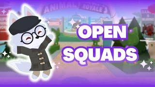 OPEN SQUADS in SUPER ANIMAL ROYALE