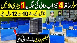 Lithium Batteries Manufacturers in Lahore | Lithium battery for Solar | Battery company |