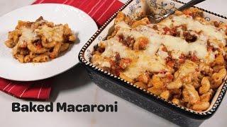 Baked Macaroni Recipe | Yummy Ph