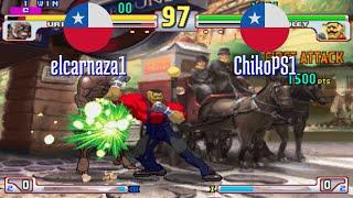 FT5 @sfiii3nr1: elcarnaza1 (CL) vs ChikoPS1 (CL) [SF III 3rd Strike sfiii sf3 Fightcade] Jan 9