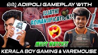 A Gameplay With Kerala Boy Gaming & Varemouse | Live-ൽ Editing കണ്ടു ഞെട്ടി Viewers | Gamer Mallu