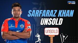 Sarfaraz Khan Goes Unsold | Sarfaraz Khan | Shocking | IPL 2025 Mega Auction | Breaking News